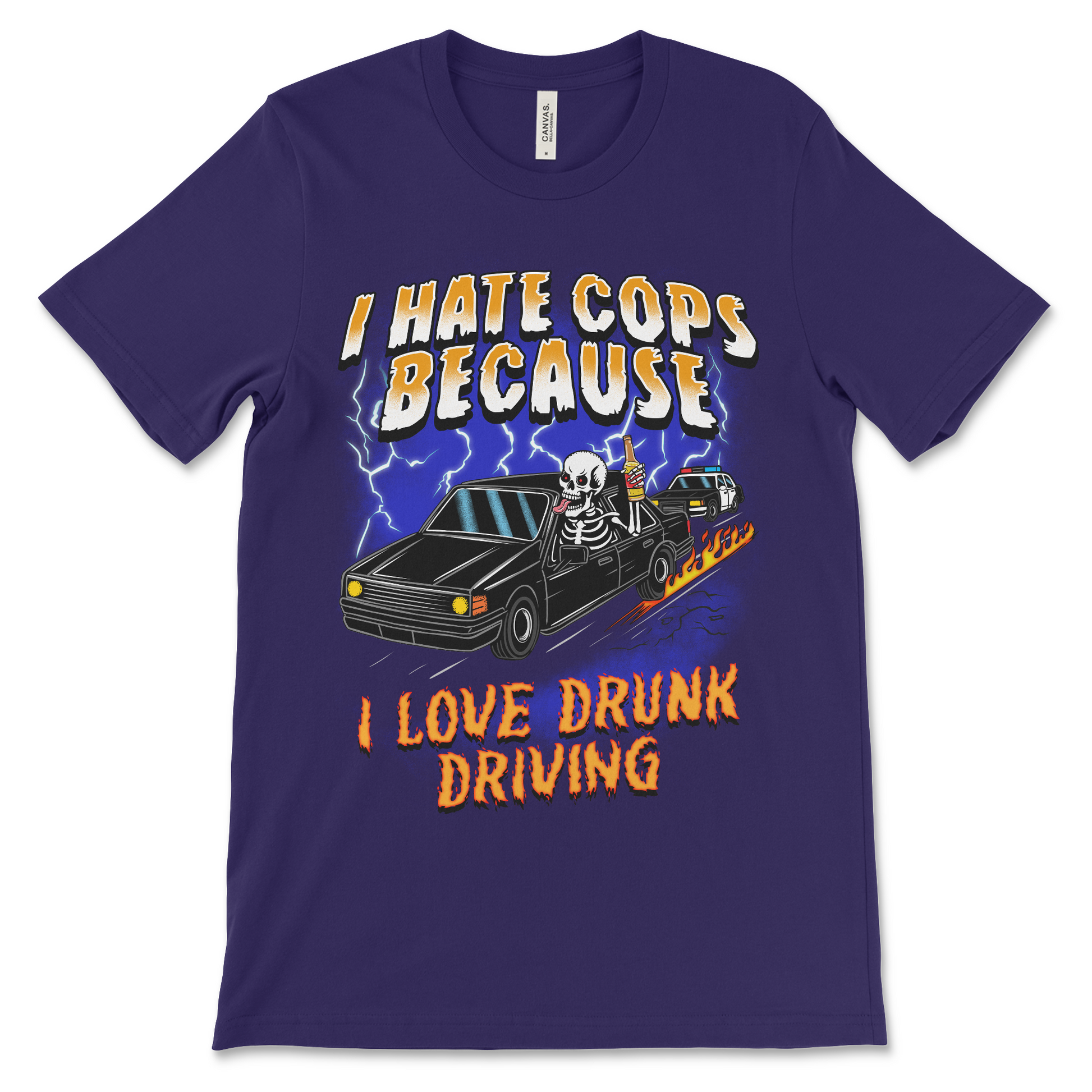 unhinged humor t-shirt with offensive joke design
