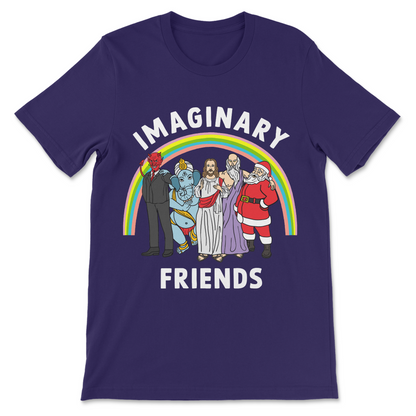 Funny religious shirt with Jesus Ganesha Santa Devil and Greek god