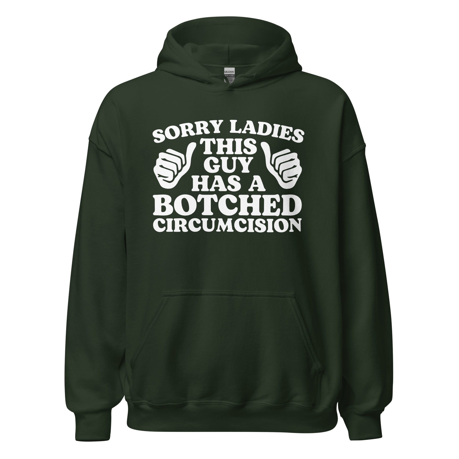 NSFW meme hoodie with a funny obscene joke, designed for adults who love edgy humor and weird fashion statements.
