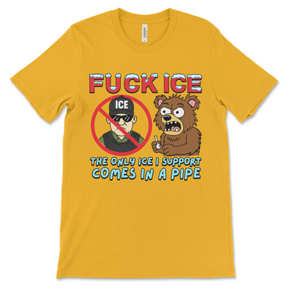 Anti-government protest shirt with a mix of meth themes and immigration commentary. This shirt screams “fuck ICE” in every possible way.