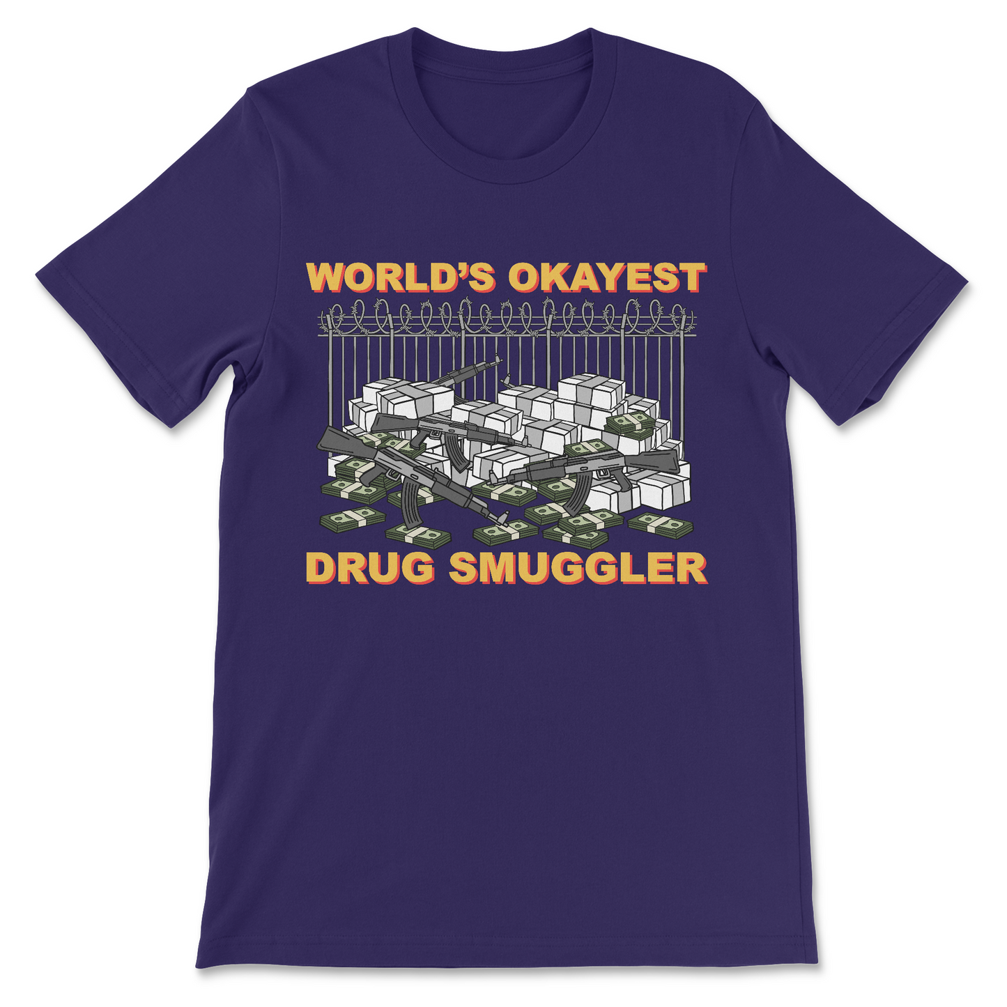 inappropriate funny drug shirt for crime meme fans