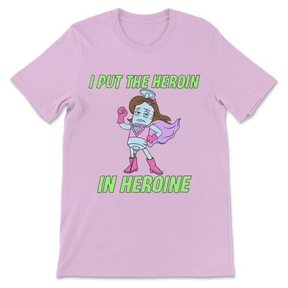 inappropriate dark humor drug meme tee