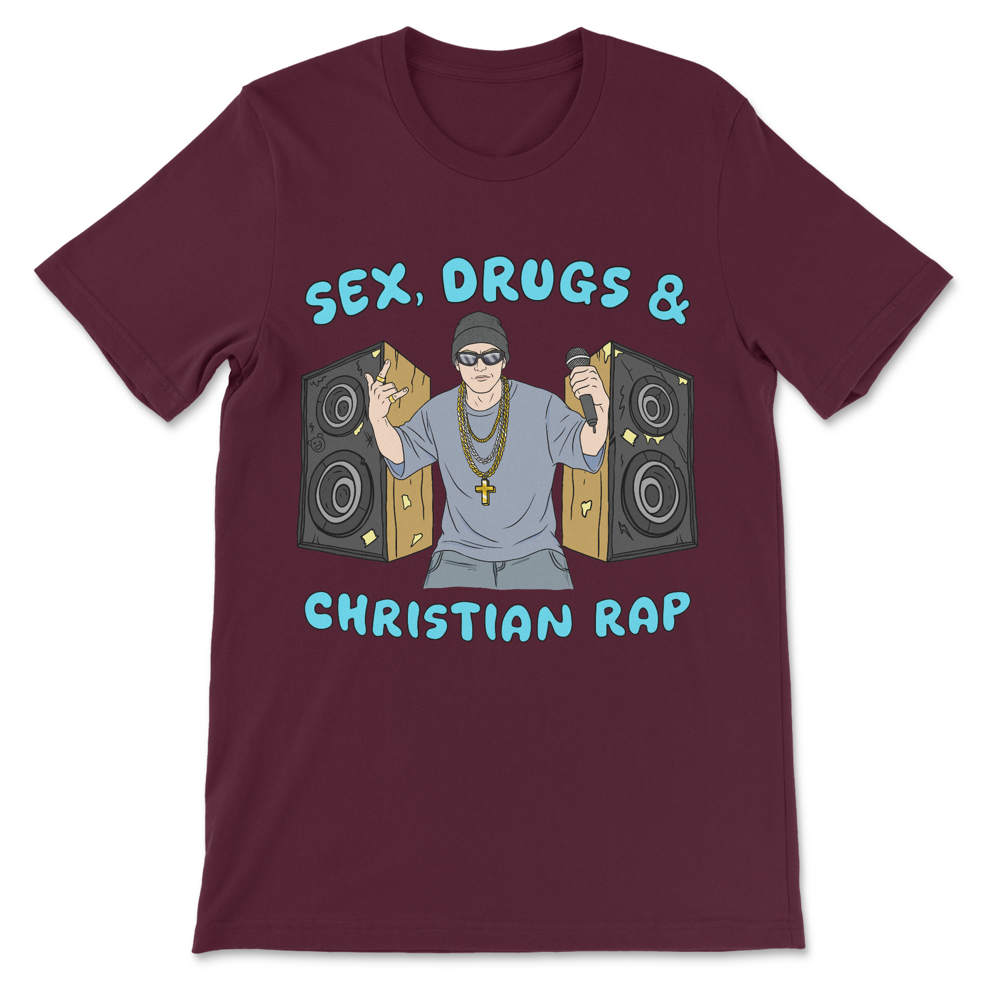 funny religion shirt with inappropriate quote, perfect for atheists 