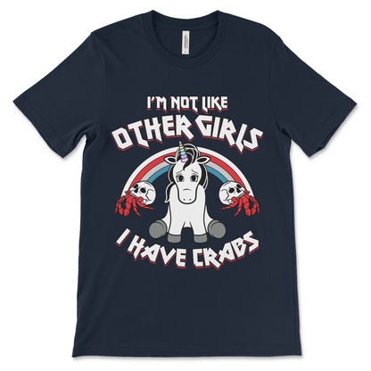 Vulgar offensive shirt with cringe embarrassing slogan