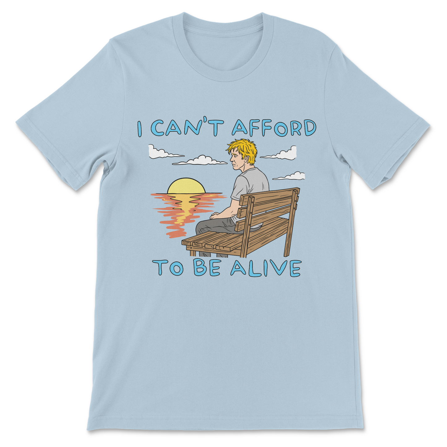 funny dark humor shirt about affordability crisis

