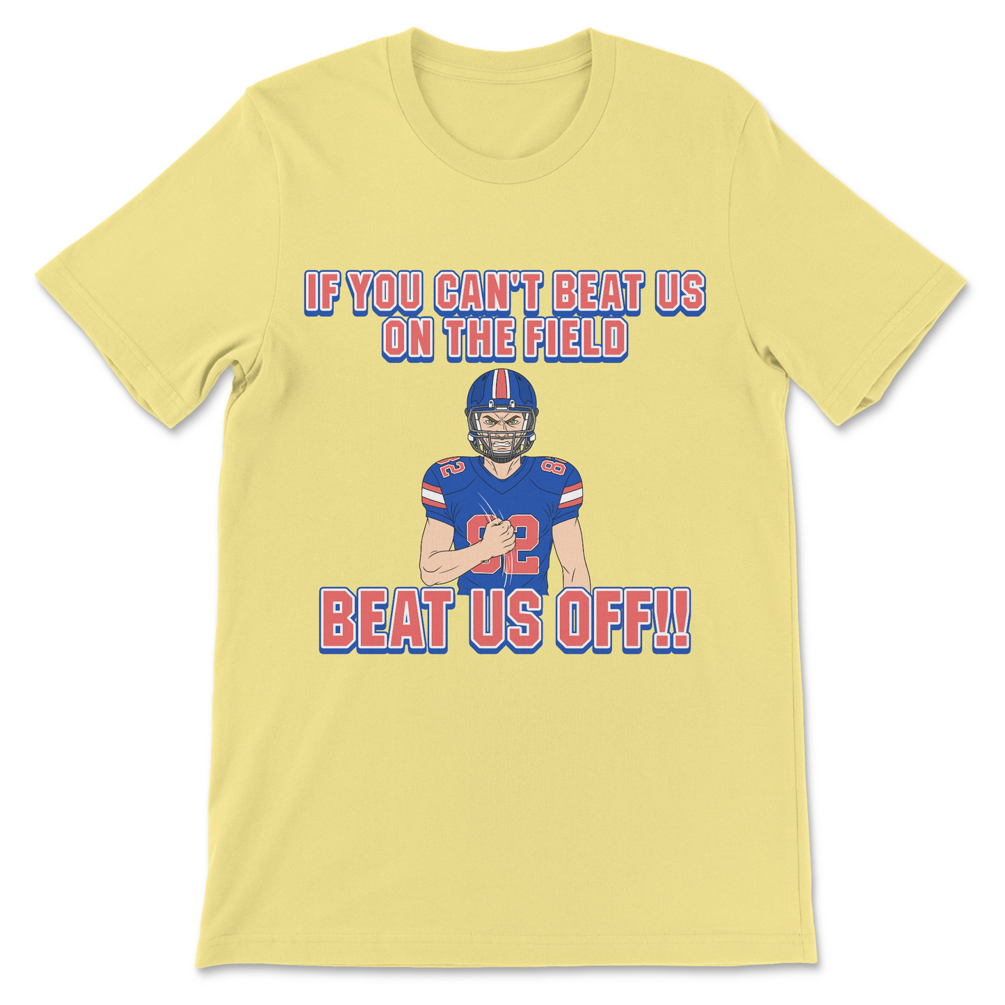 dirty football humor shirt with suggestive wording
