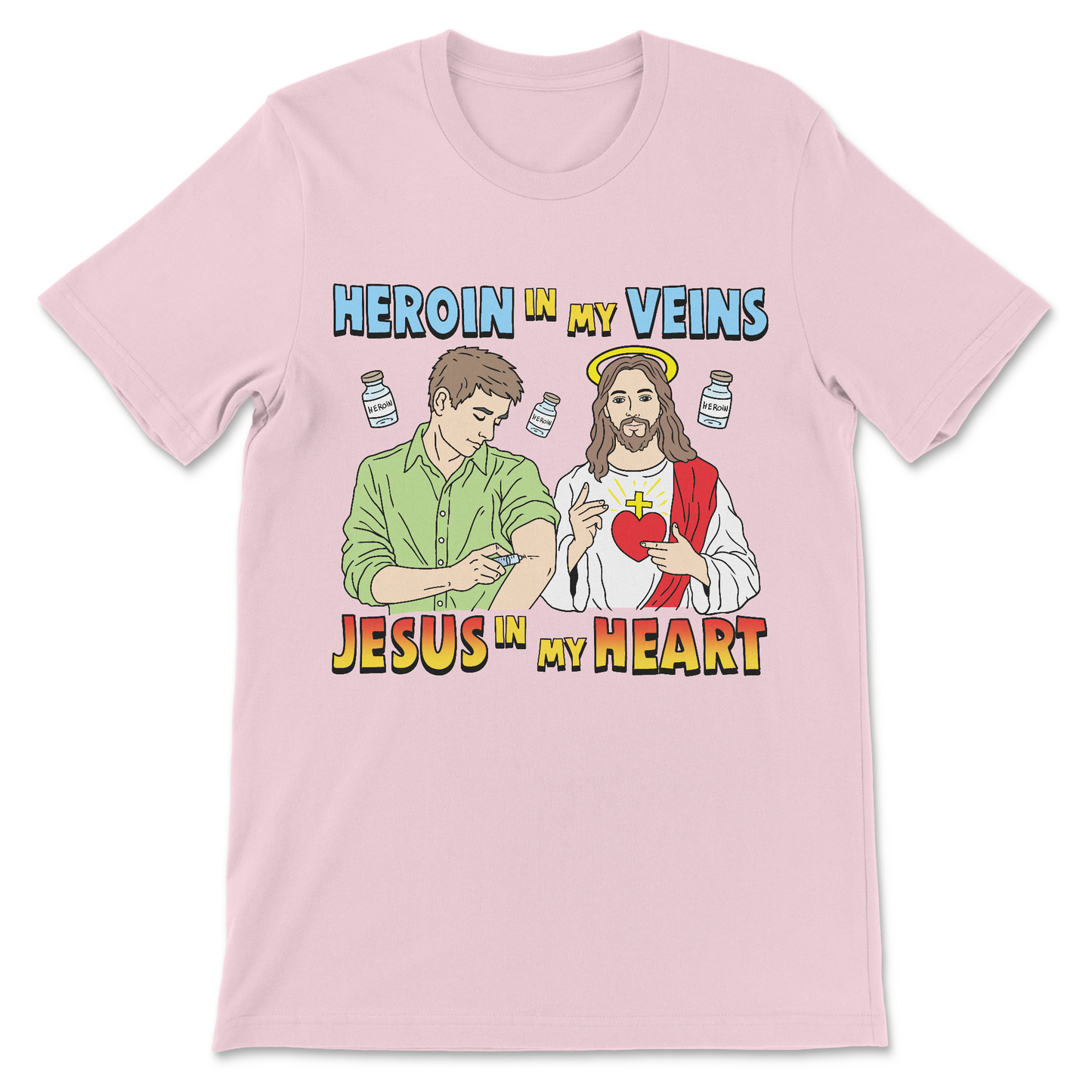 an inappropriate Jesus meme tshirt