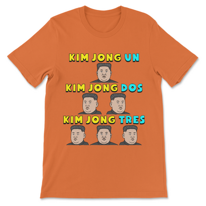 unhinged meme tee referencing Kim Jong Un
