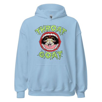 a funny inappropriate hoodie with dirty humor built around a crude phrase
