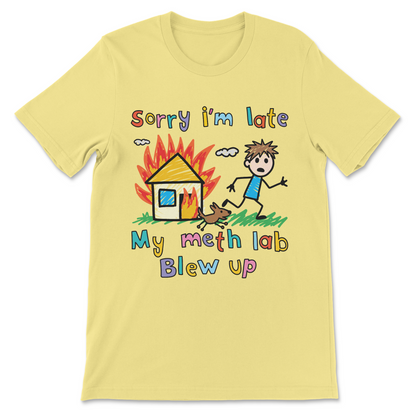 funny drug themed tshirt about meth