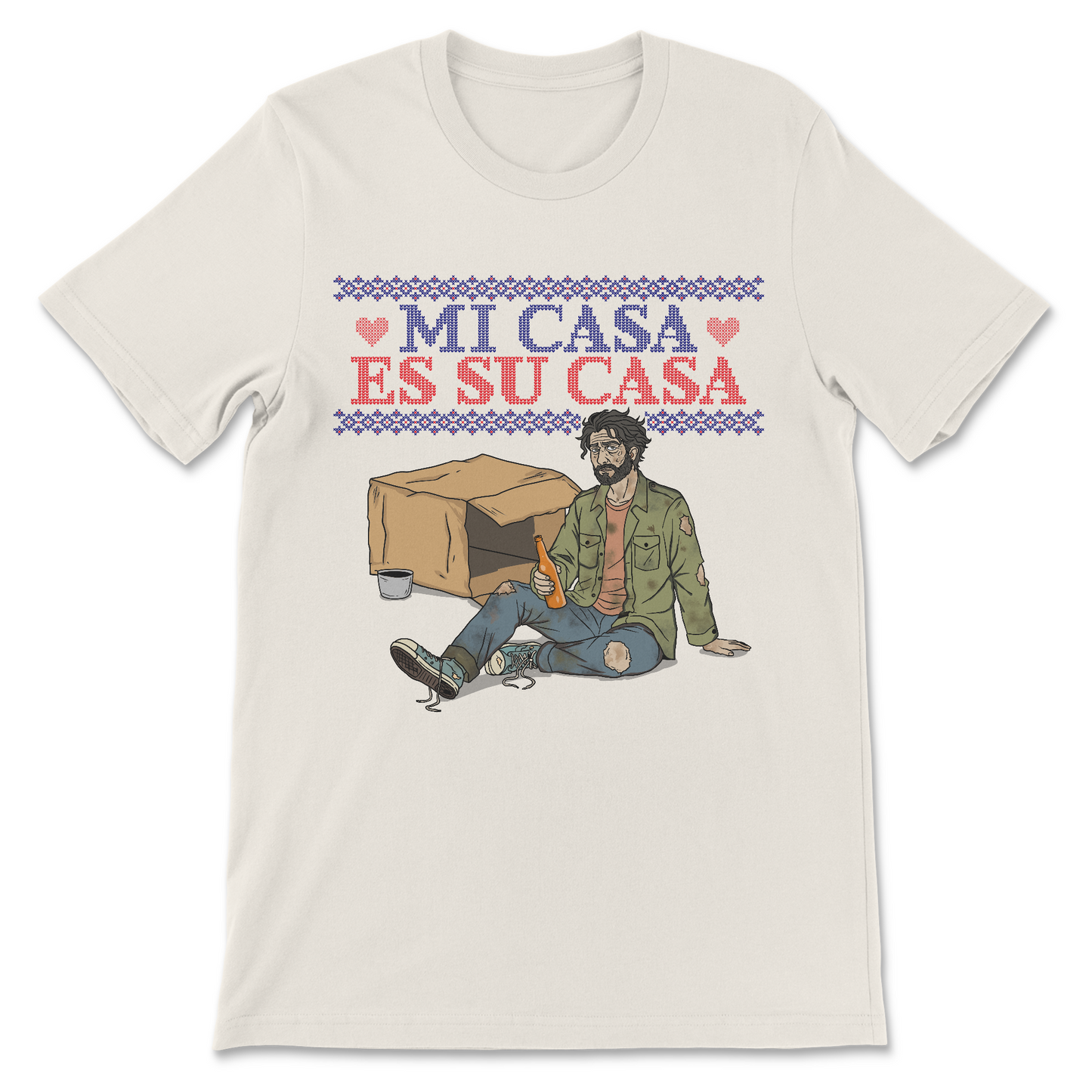 housing crisis tshirt making fun of the economy 