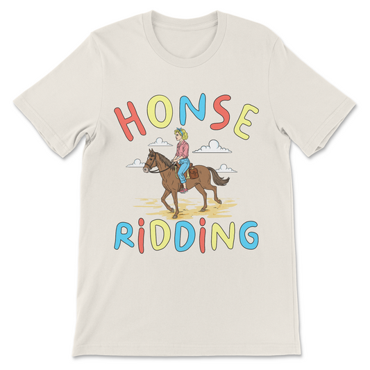 Viral funny horse misspelling Honse Ridding meme shirt