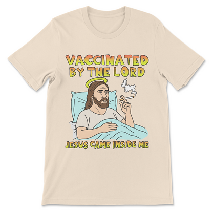 edgy dark comedy vaccine shirt
