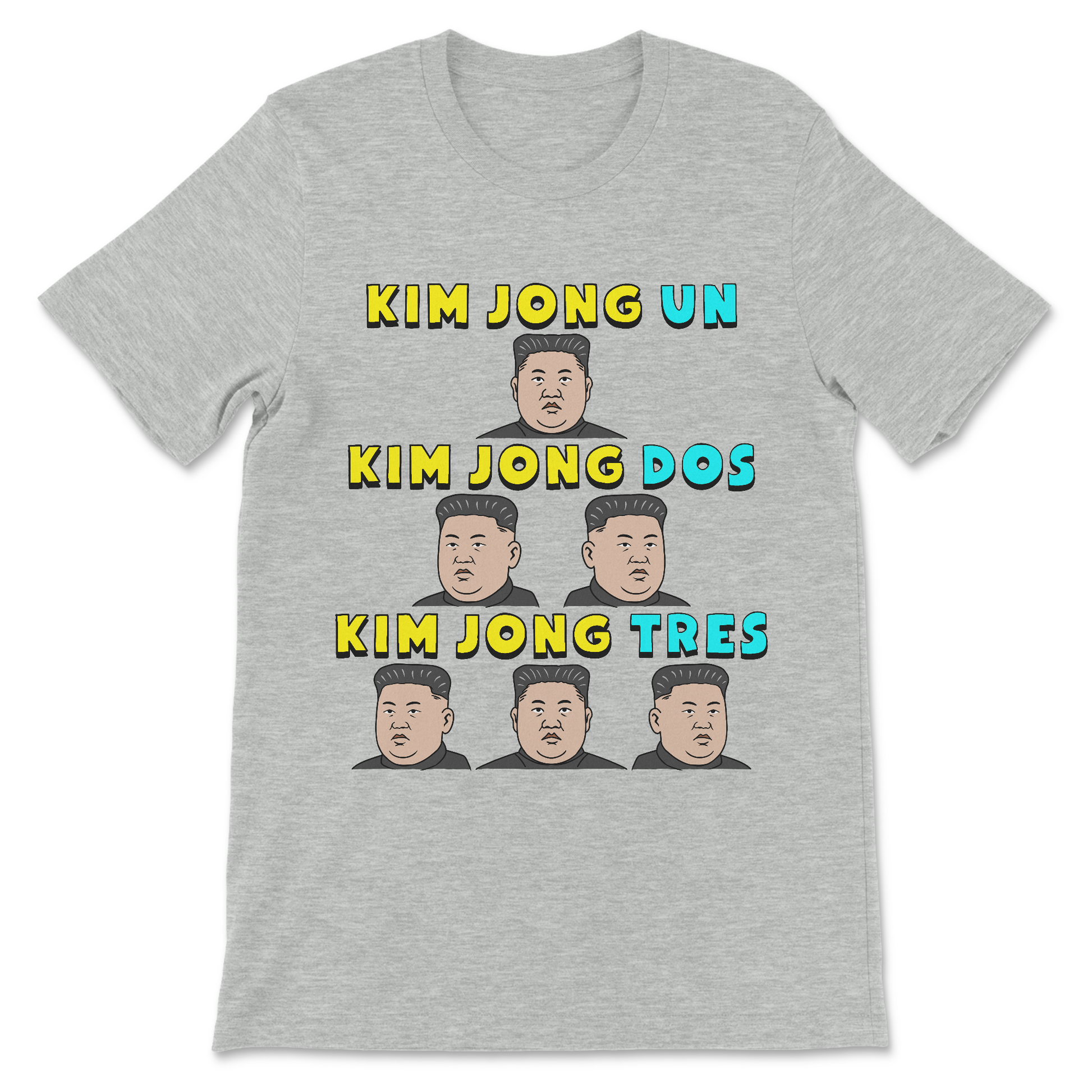 weird satire shirt with Kim Jong Un pun
