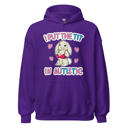 neurodivergent dark humor hoodie with inappropriate slogan