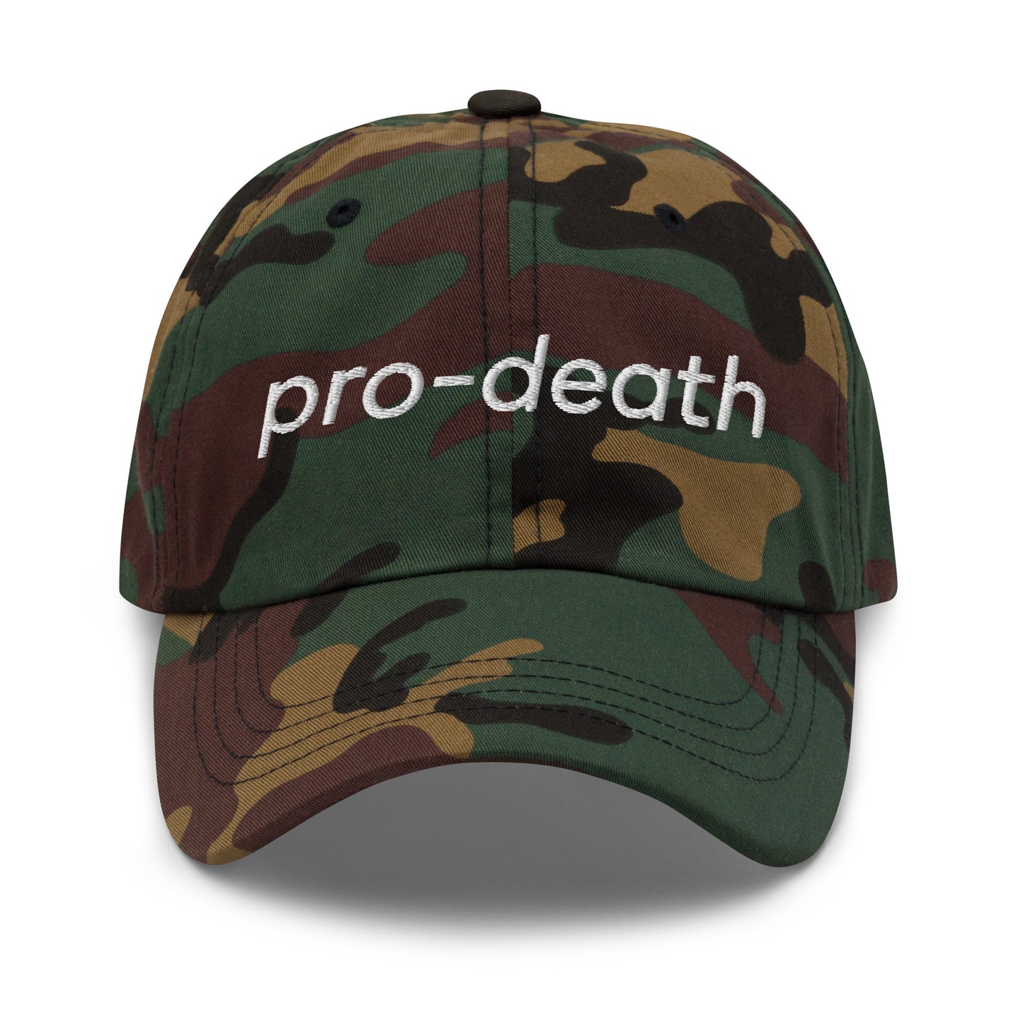 Pro Death Dad Hat controversial political meme hat