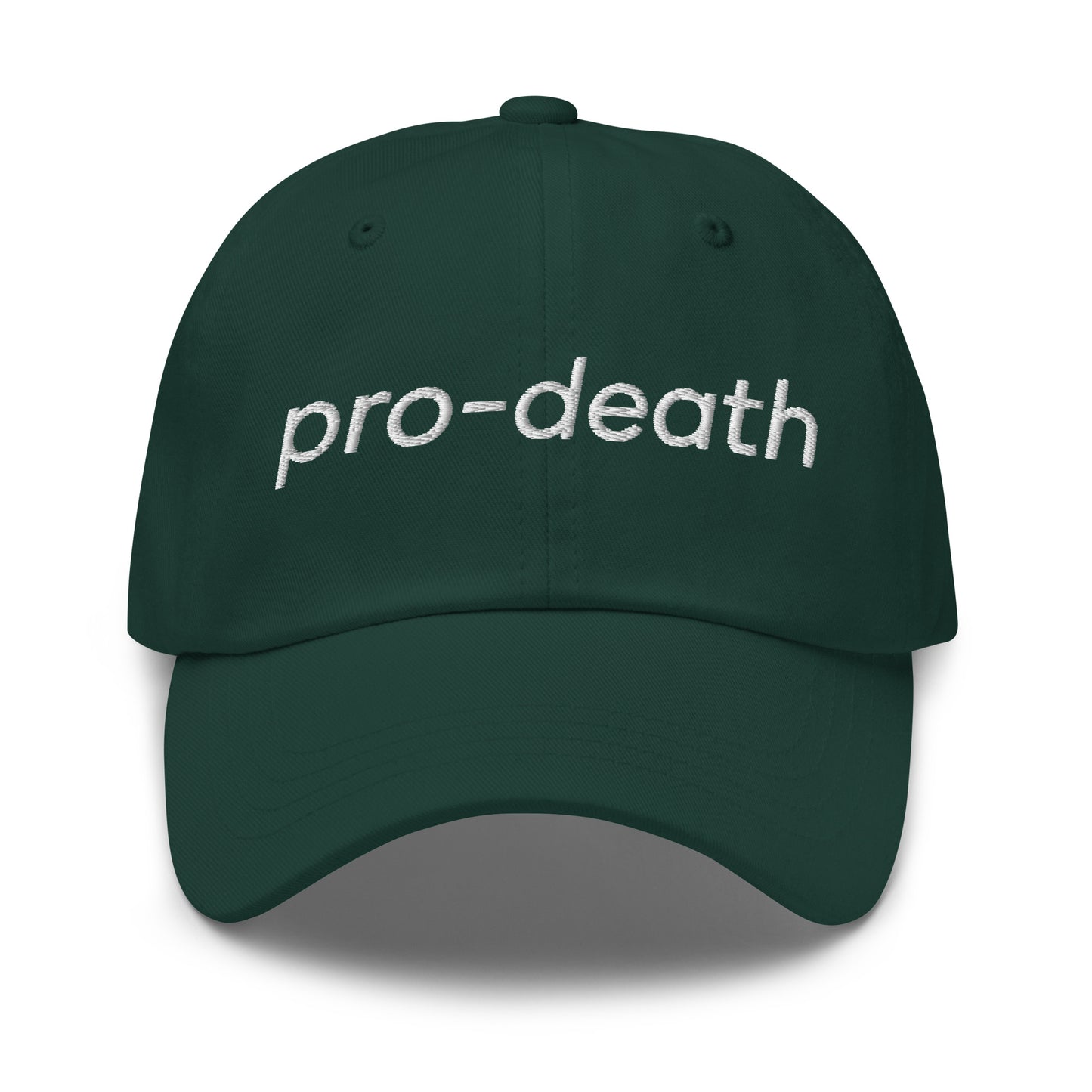 Pro Death Dad Hat pro choice embroidered dad hat