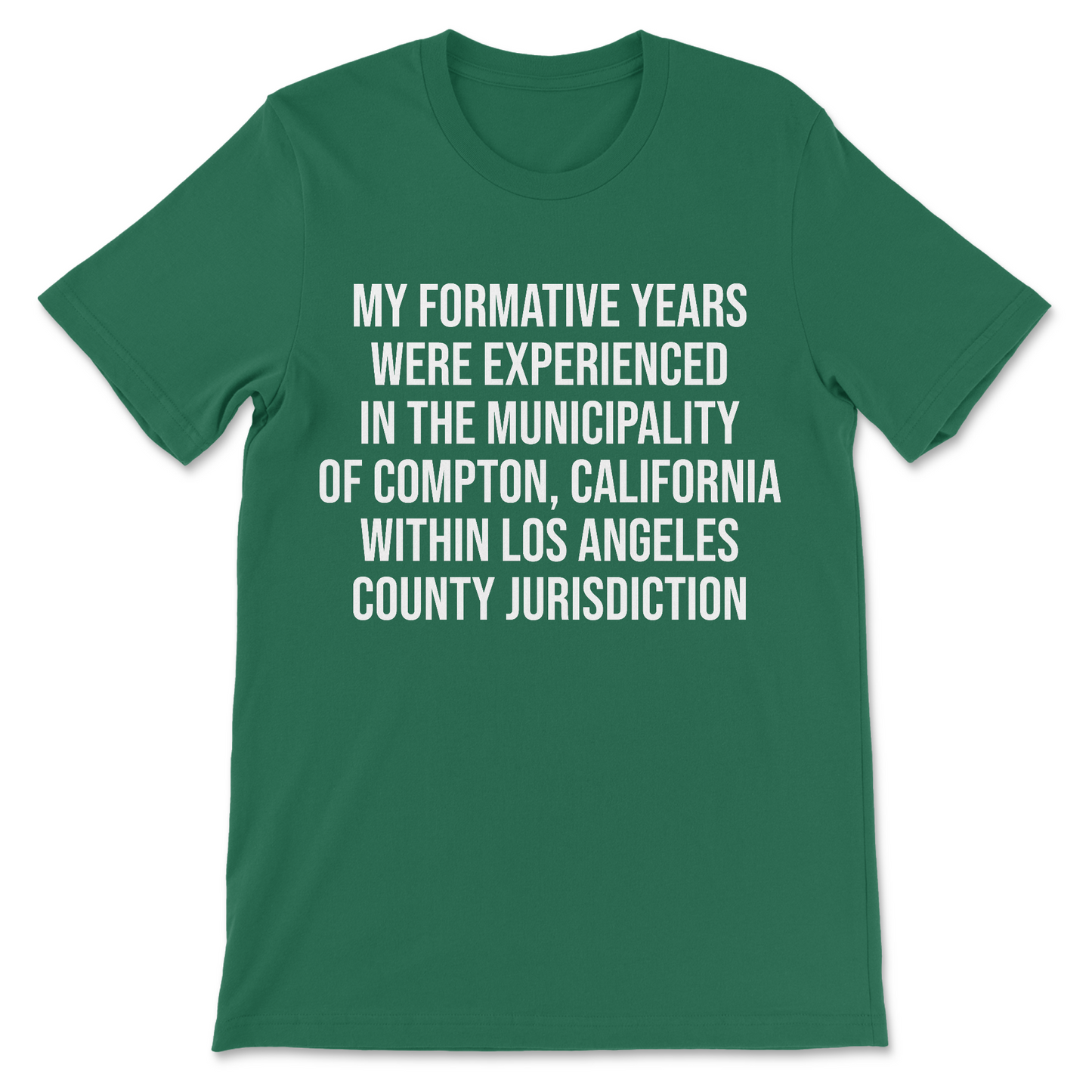 funny straight outta Compton parody t-shirt
