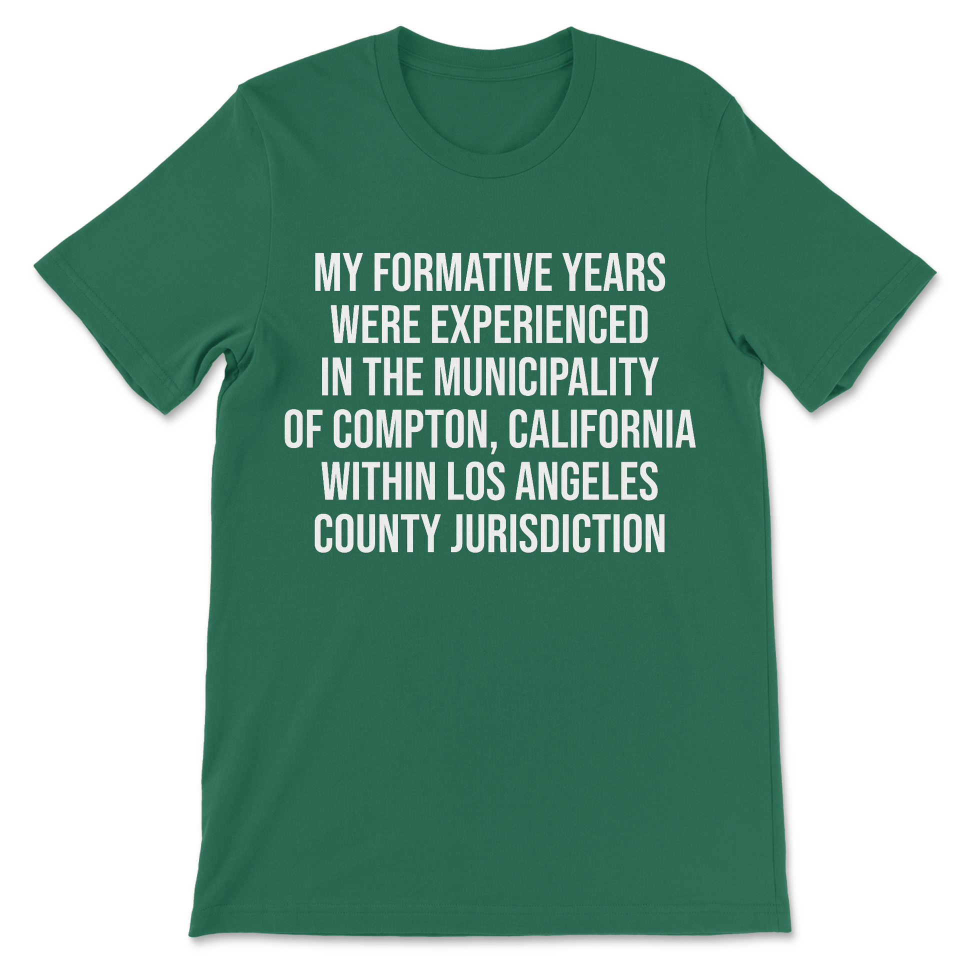 funny straight outta Compton parody t-shirt