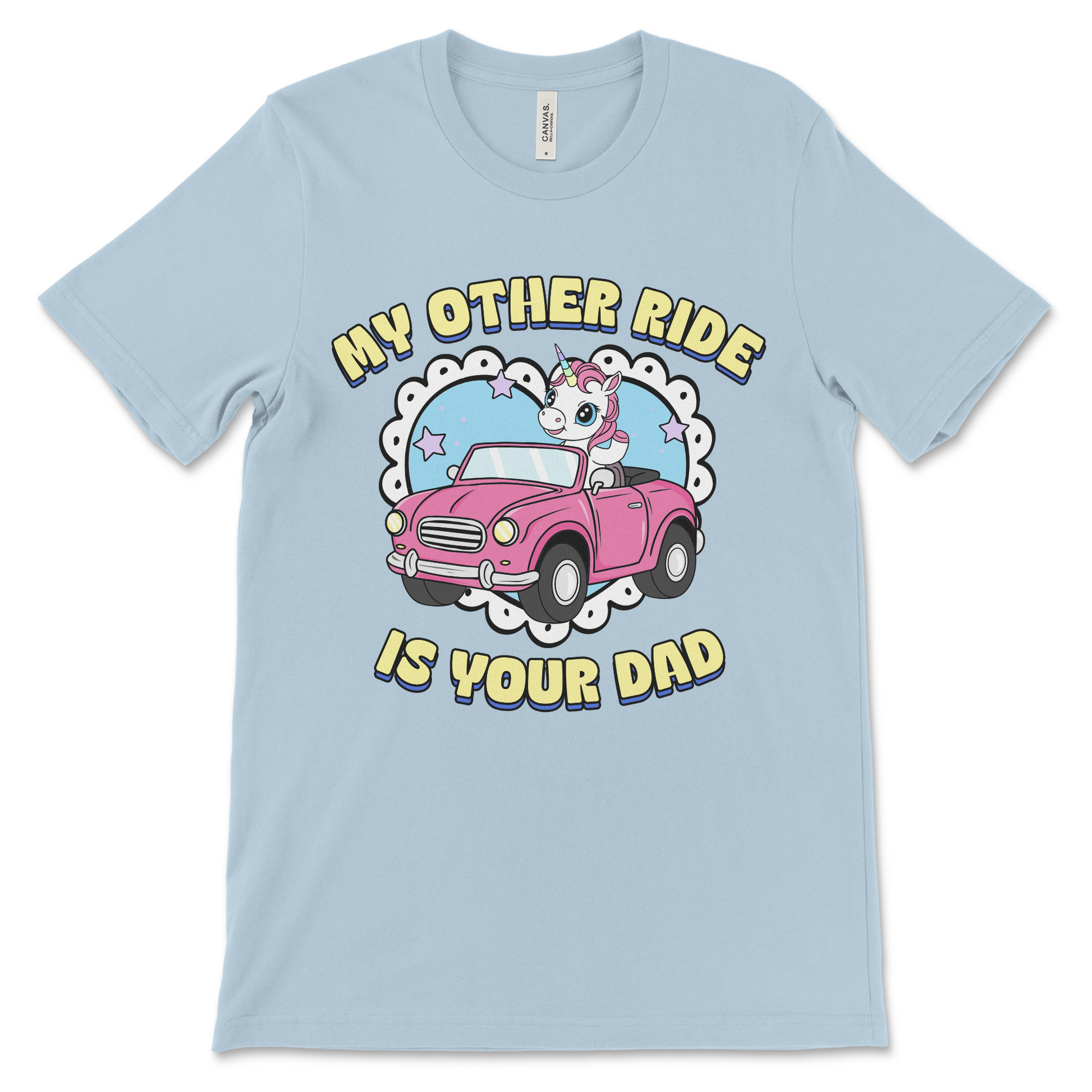 Offensive women’s shirt showing raunchy sexual humor.