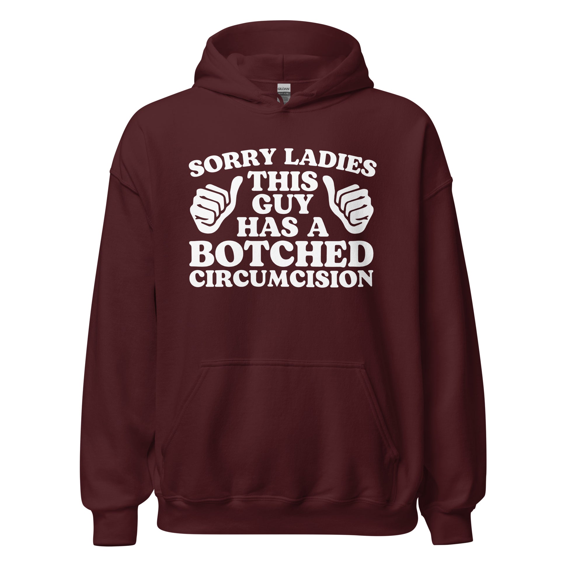 Most offensive hoodie with a dirty raunchy adult humor joke, made for people who love inappropriate meme hoodies

