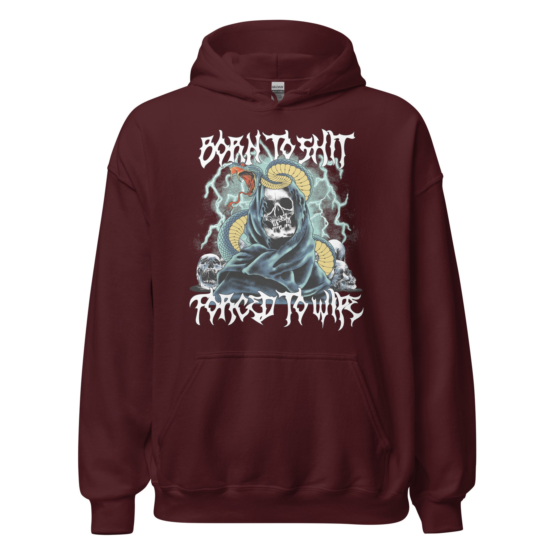 rude hoodie with dark joke design, great for fans of hard skeleton and edgy fashion
