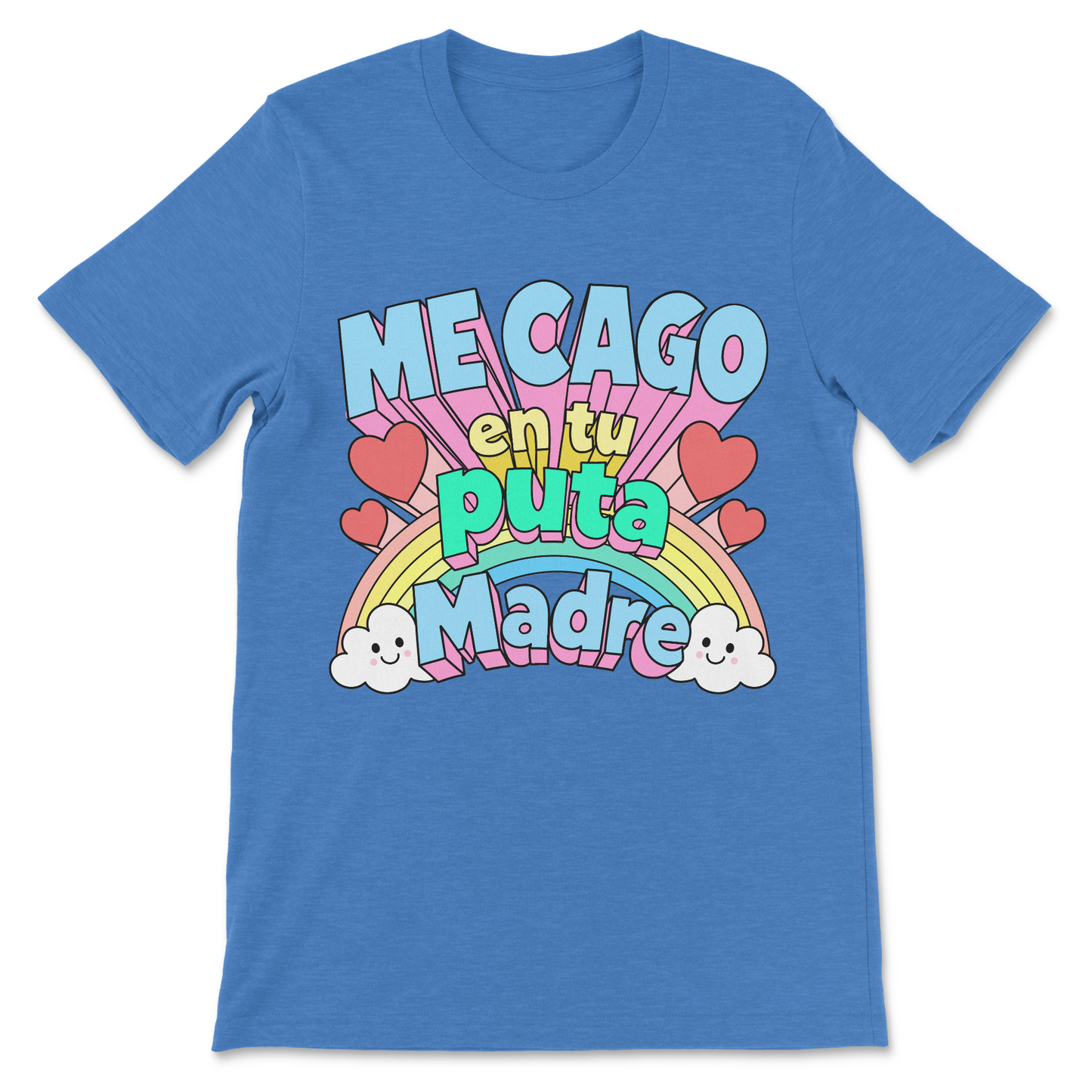 Me Cago En Tu Puta Madre T-Shirt rude humor graphic tee