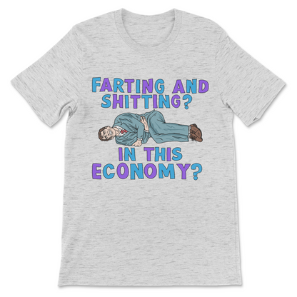 stupid meme shirt farting and shitting joke tee
