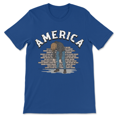 Funny political dark humor tee

