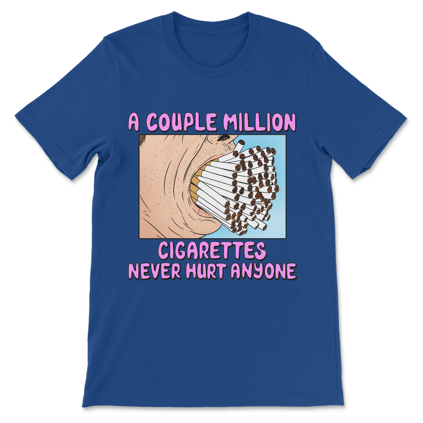 a funny smoking shirt about cigarettes.