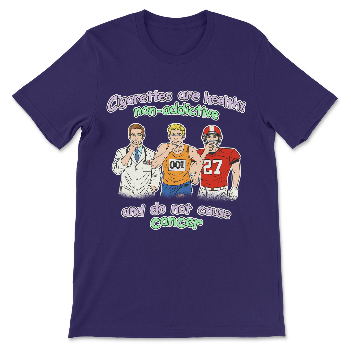 stupid and funny meme shirt about cigarettes