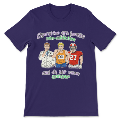 stupid and funny meme shirt about cigarettes