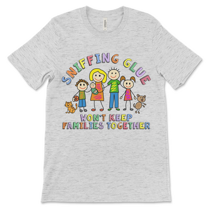weird funny shirt with an absurd quote, great if you love dark humor tshirts