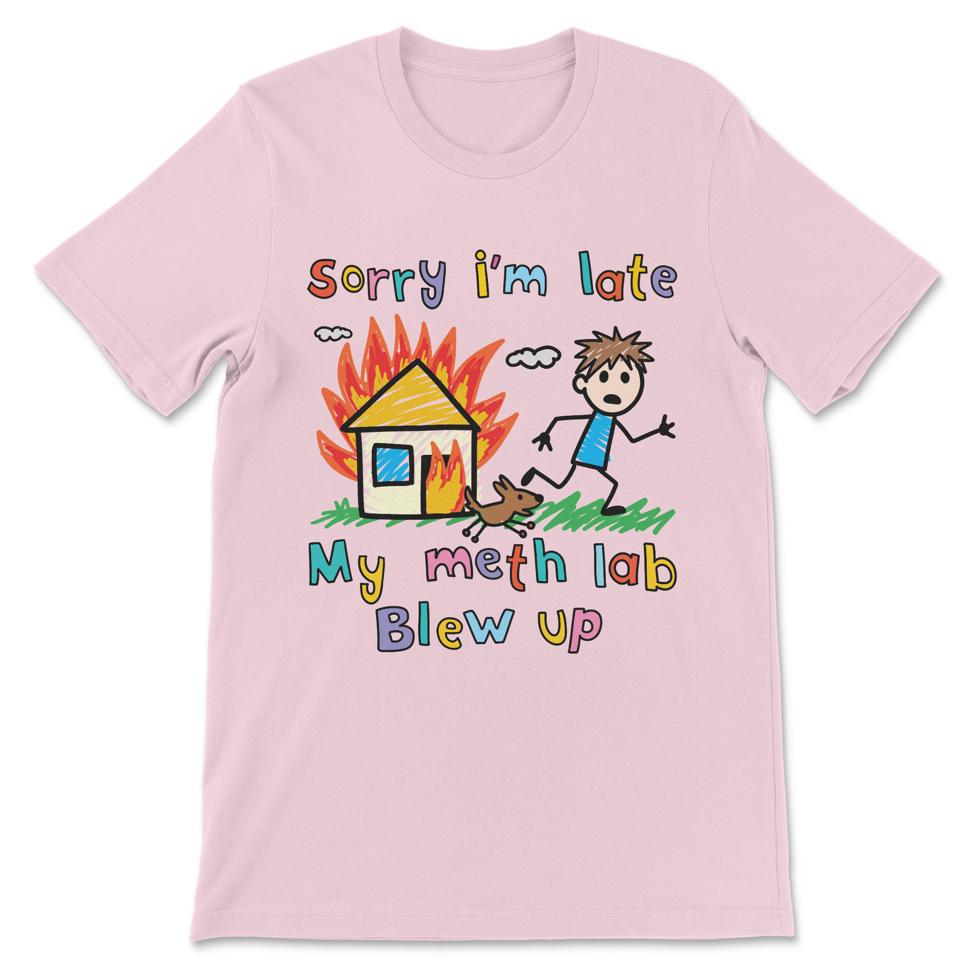 hilarious kidcore offensive shirt with badly drawn art 