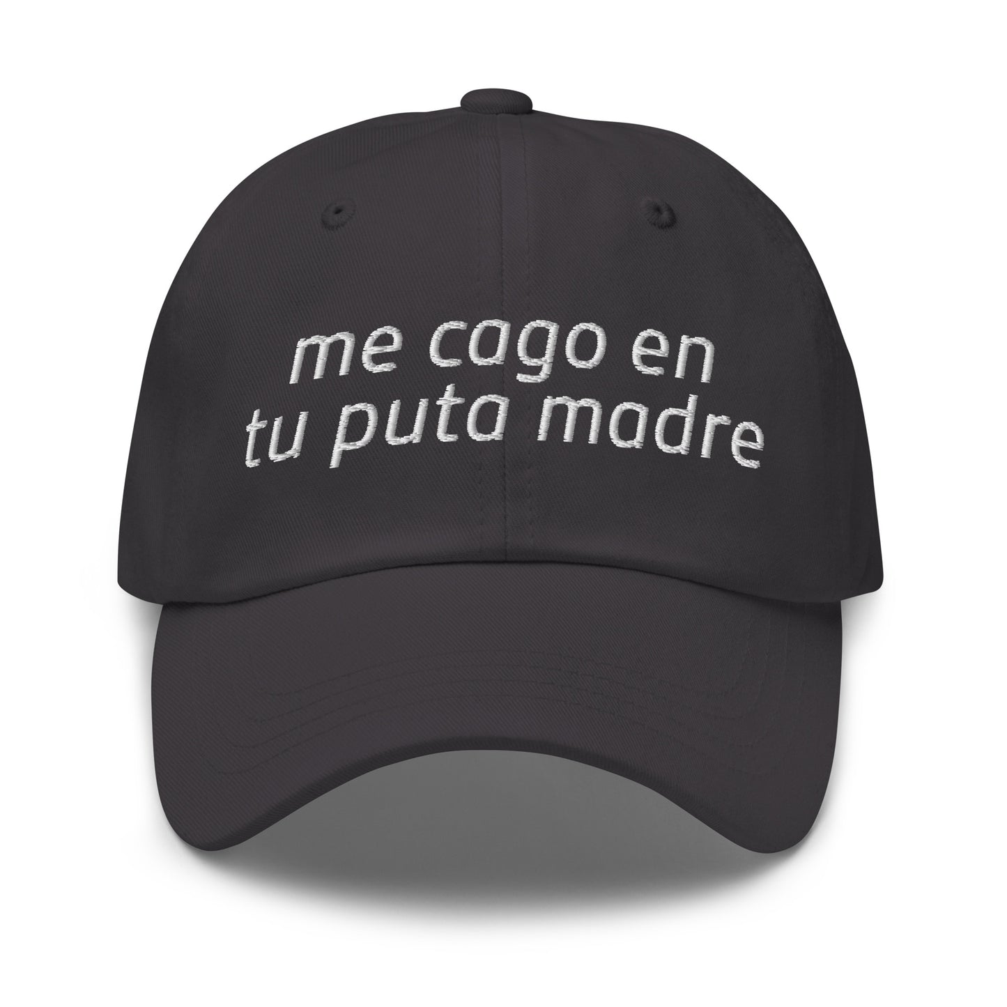 Me Cago En Tu Puta Madre Dad Hat rude humor embroidered hat
