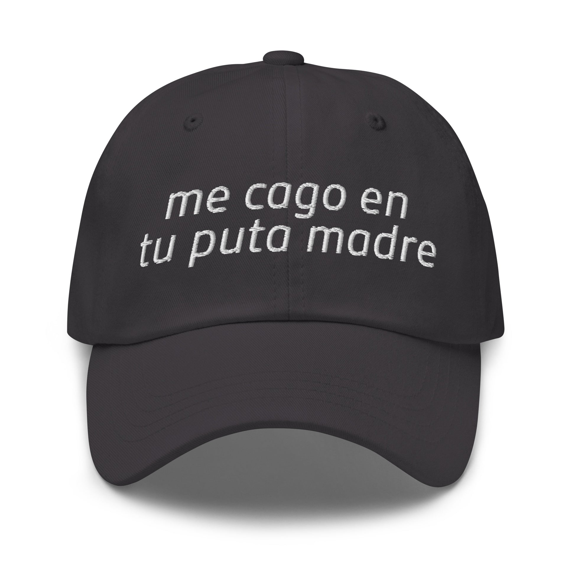 Me Cago En Tu Puta Madre Dad Hat rude humor embroidered hat
