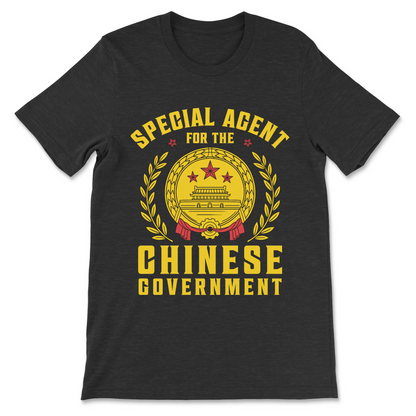 Funny conspiracy theory spy parody graphic tee
