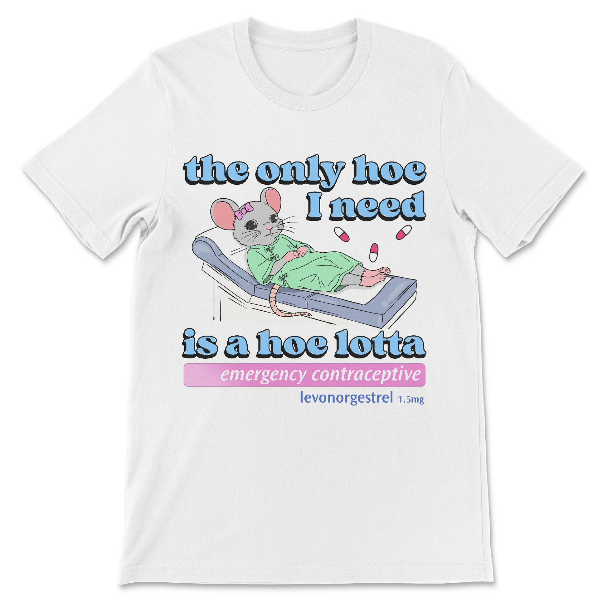 Offensive slogan t-shirt designed for women
