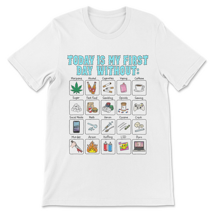 funny dark humor shirt listing drugs
