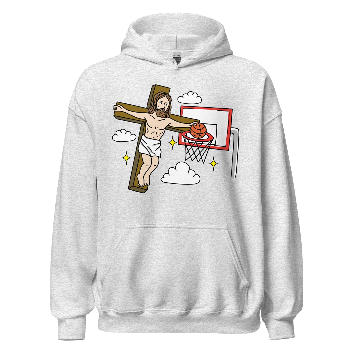 Jesus Playing Basketball