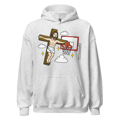 Jesus Playing Basketball