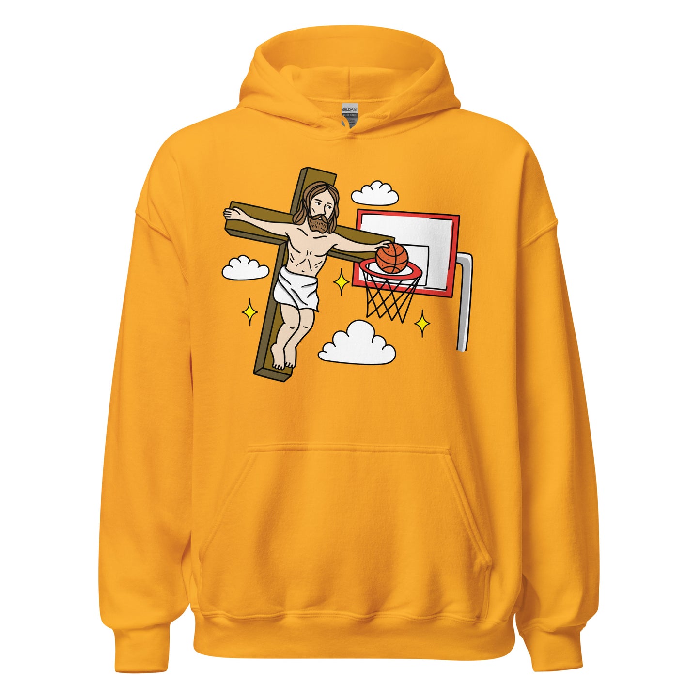 Jesus Playing Basketball