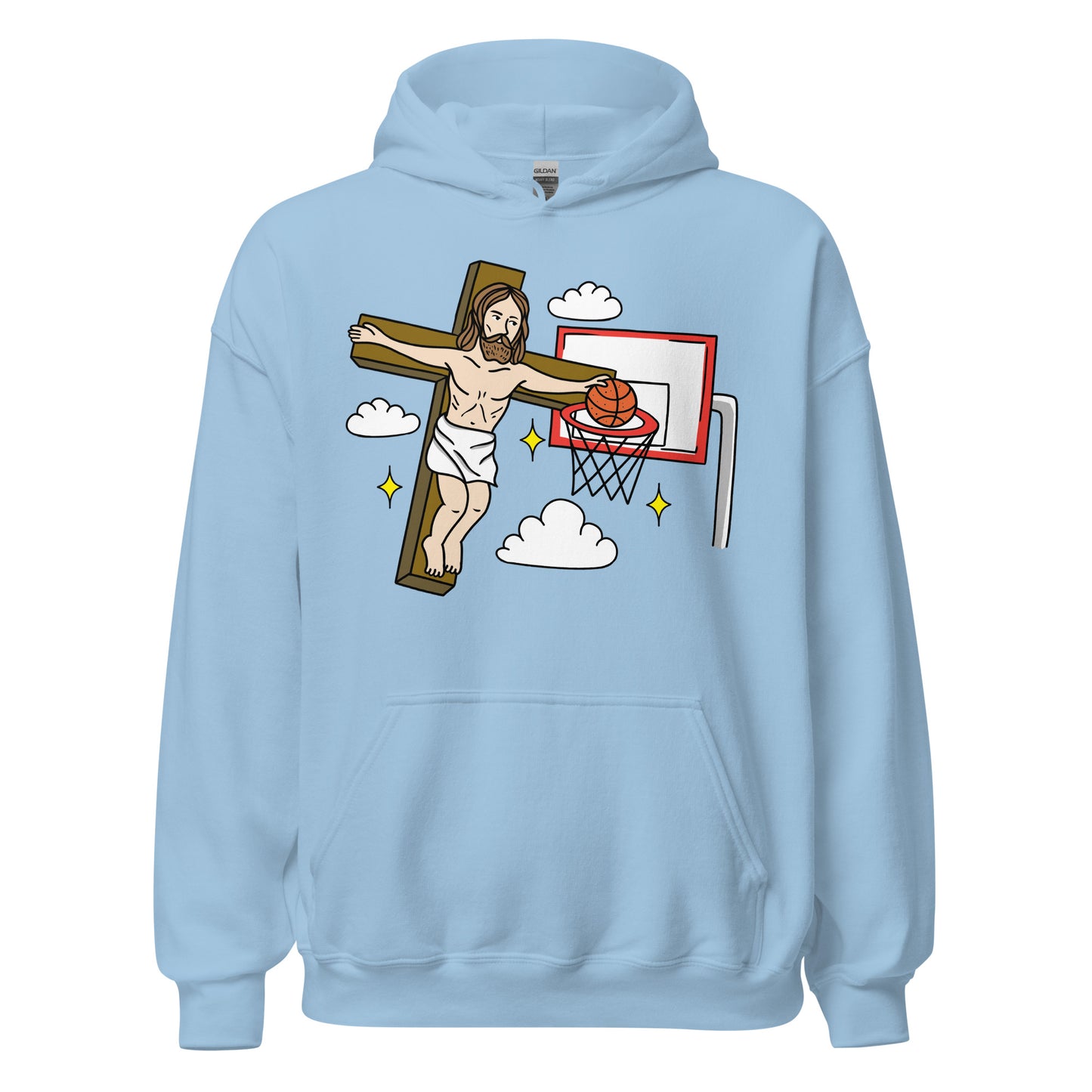 Jesus Playing Basketball