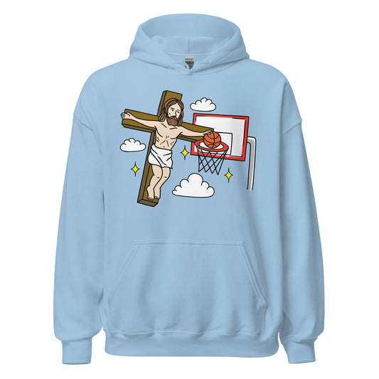 Jesus Playing Basketball