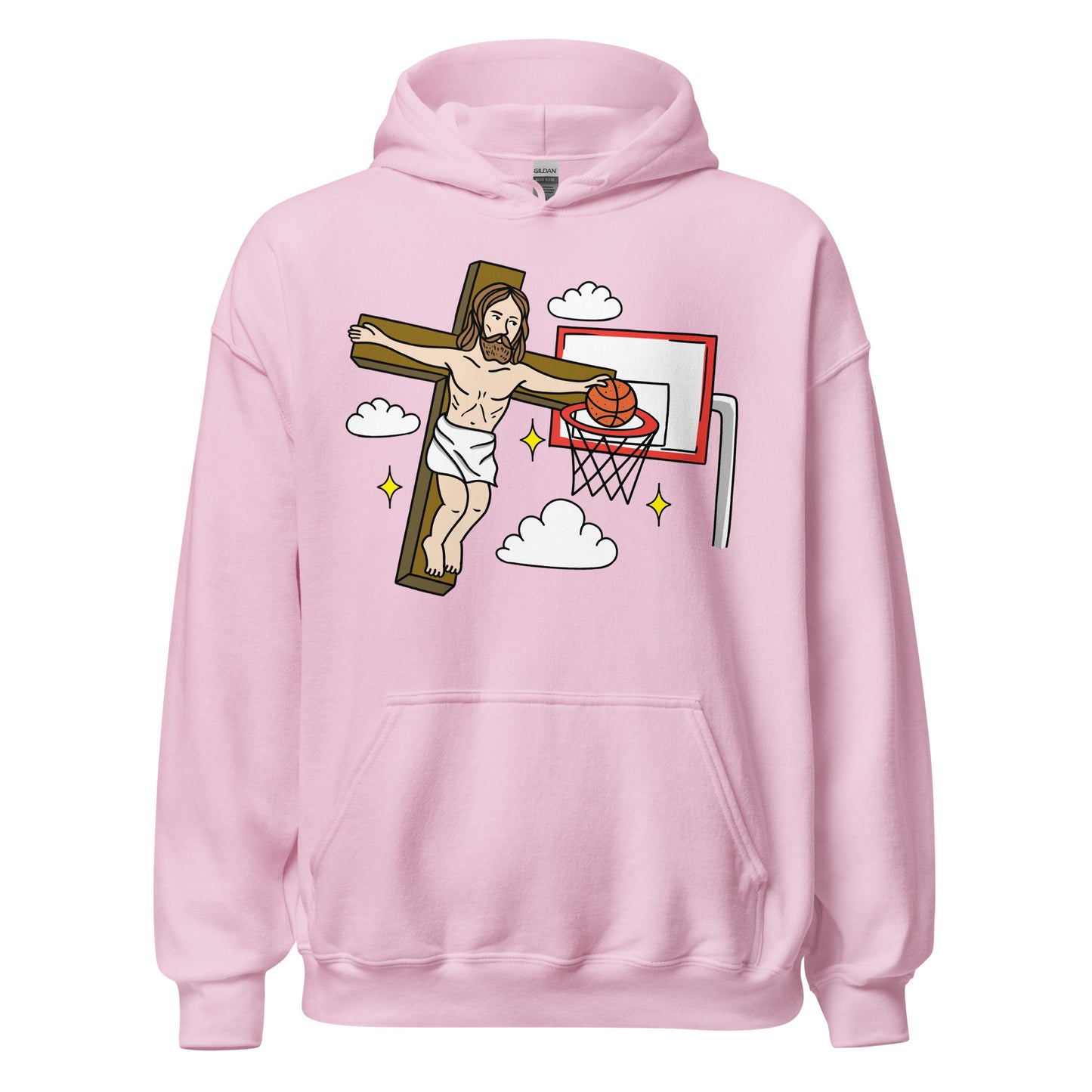 Jesus Playing Basketball