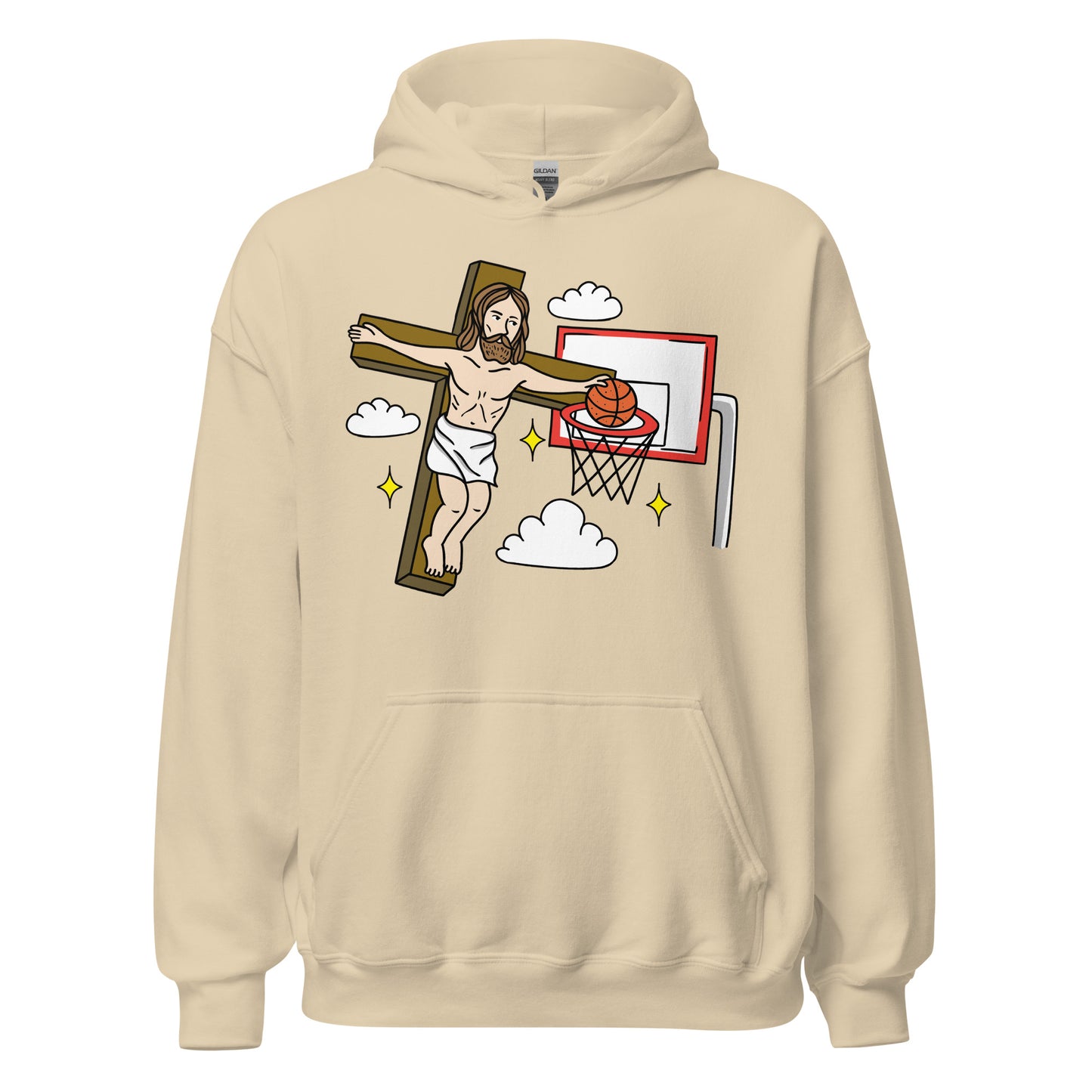Jesus Playing Basketball