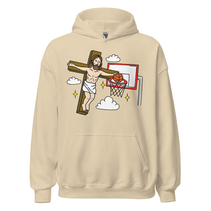 Jesus Playing Basketball