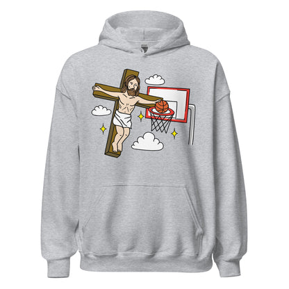 Jesus Playing Basketball