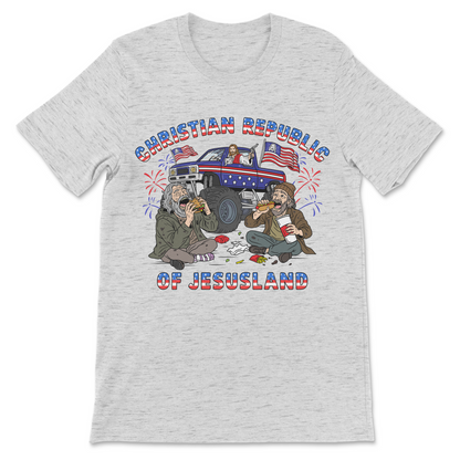 jesus parody shirt funny controversial usa graphic tee
