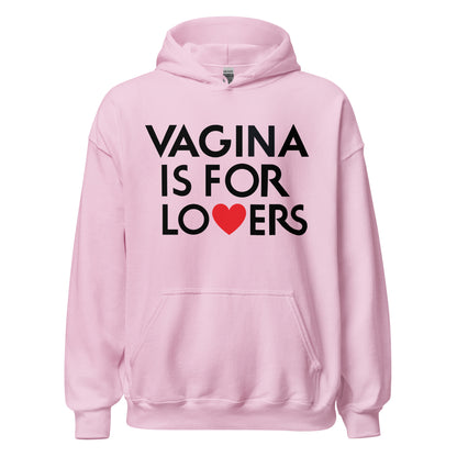 Adult humor hoodie parodying the classic Virginia Is for Lovers phrase.
